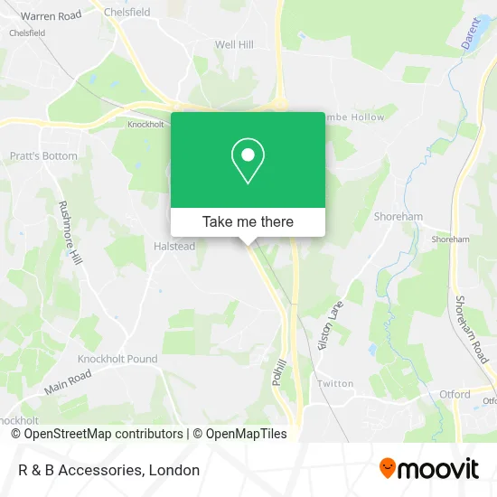 R & B Accessories map