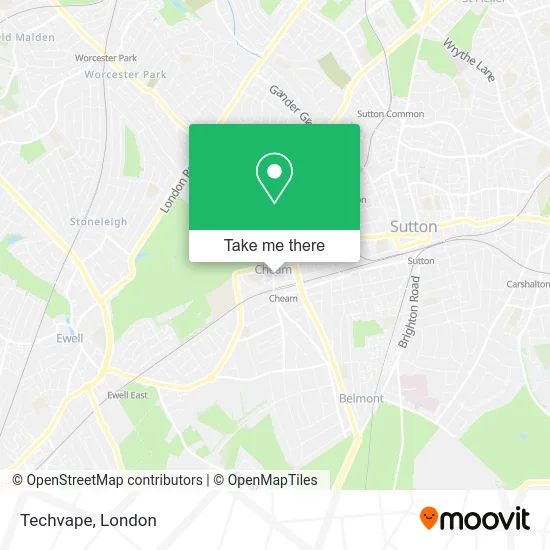 Techvape map