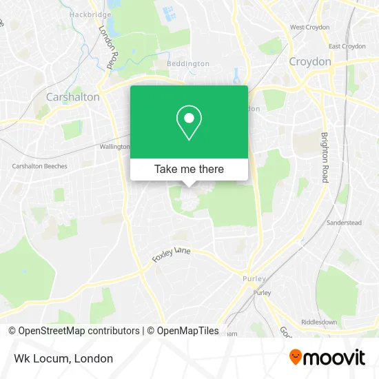 Wk Locum map