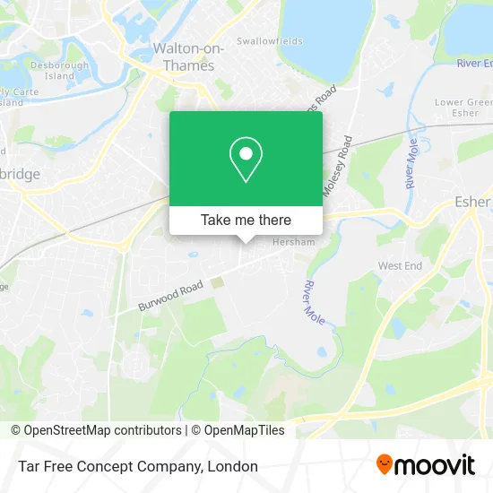 Tar Free Concept Company map