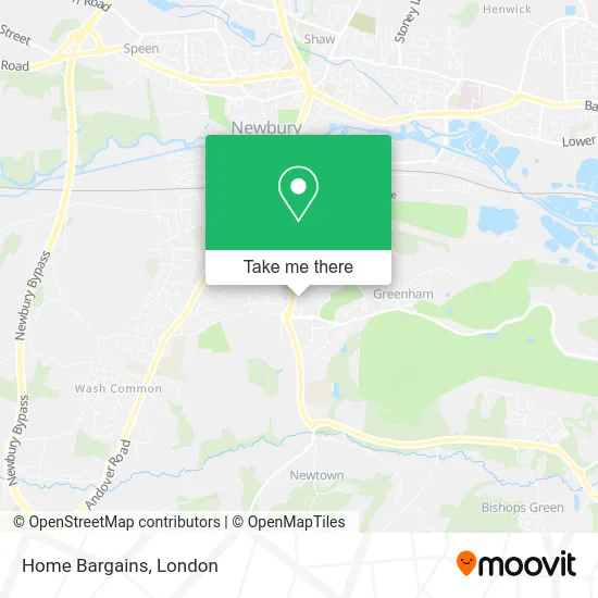 Home Bargains map