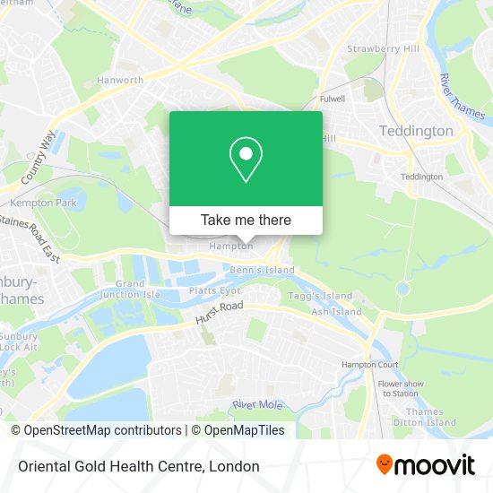 How to get to Oriental Gold Health Centre in Hampton (Kingston) by bus