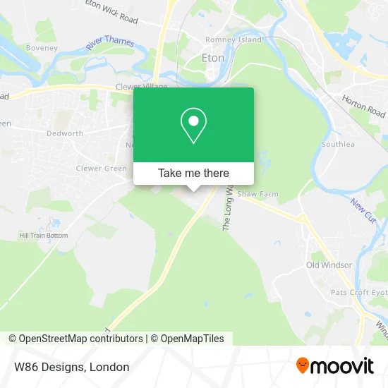 W86 Designs map