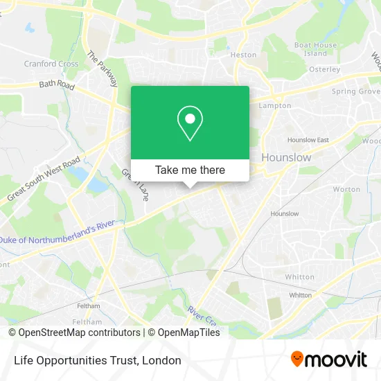 Life Opportunities Trust map