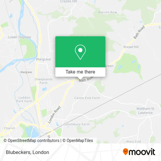 Blubeckers map