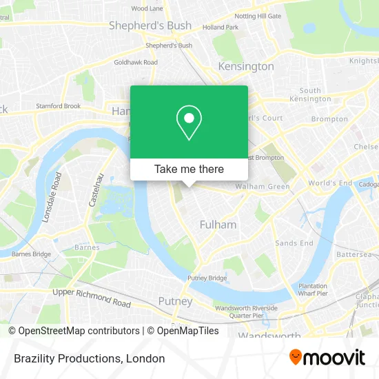 Brazility Productions map