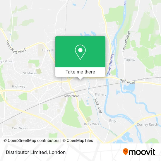 Distributor Limited map