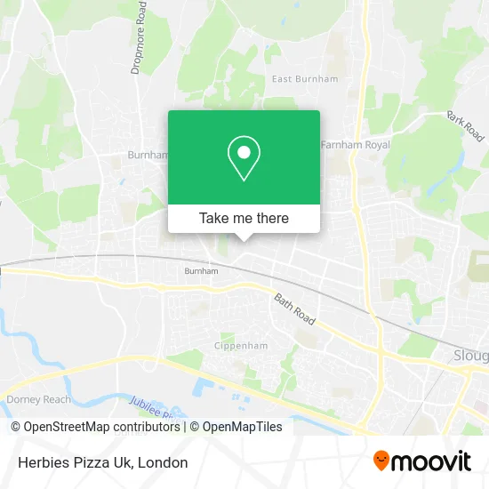 Herbies Pizza Uk map