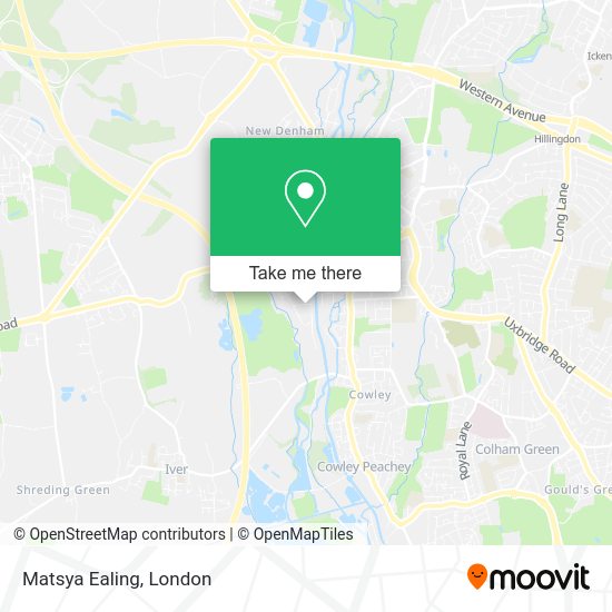 How to get to Matsya Ealing in Uxbridge by bus, train or Tube?