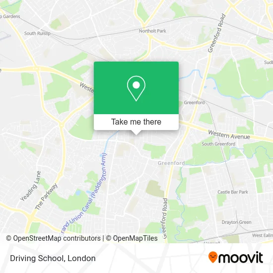 Driving School map