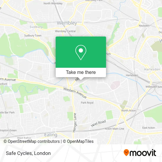 Safe Cycles map