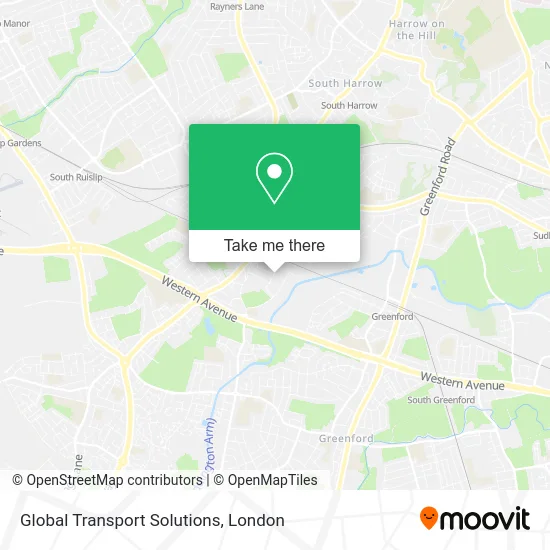 Global Transport Solutions map