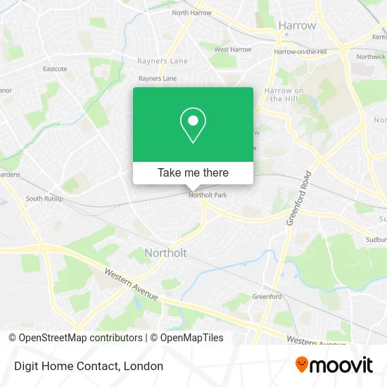 Digit Home Contact map