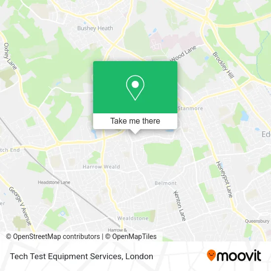 Tech Test Equipment Services map