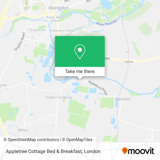 Appletree Cottage Bed & Breakfast map