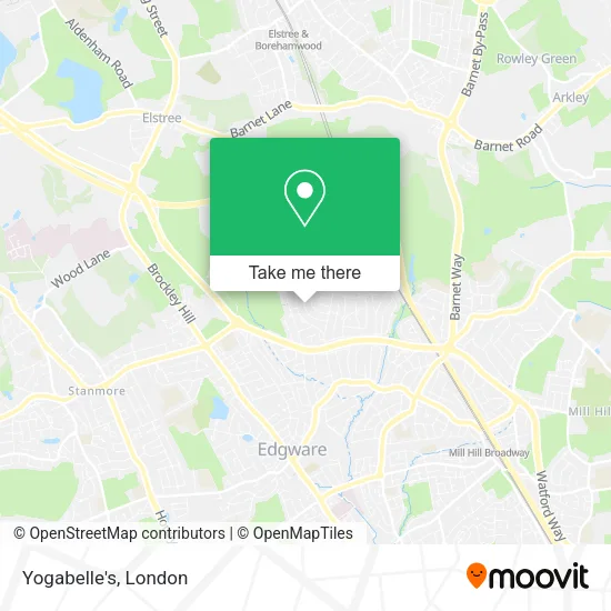 Yogabelle's map