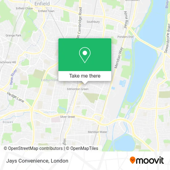 Jays Convenience map