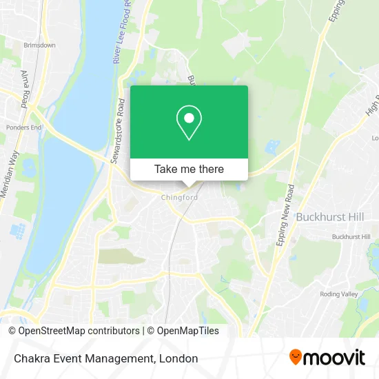Chakra Event Management map