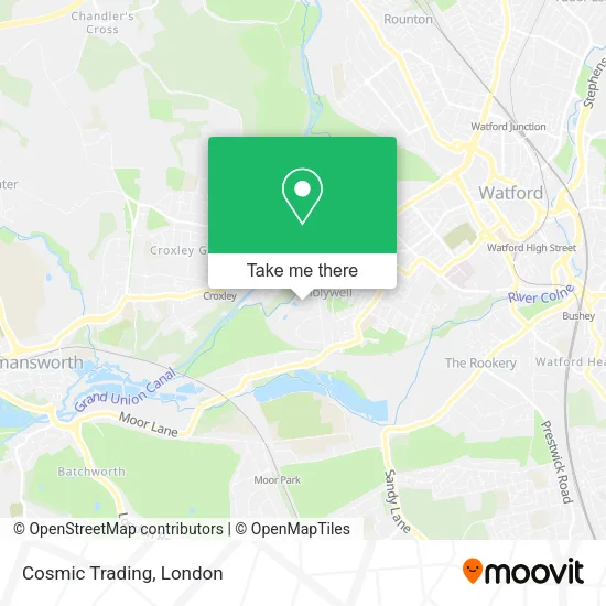 Cosmic Trading map