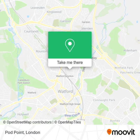 Pod Point map