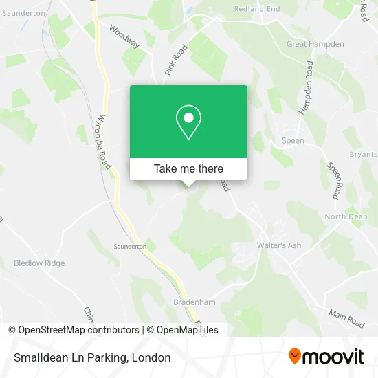 Smalldean Ln Parking map