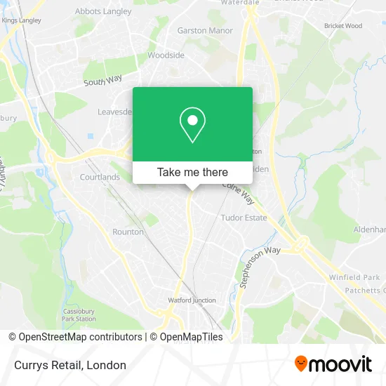 Currys Retail map