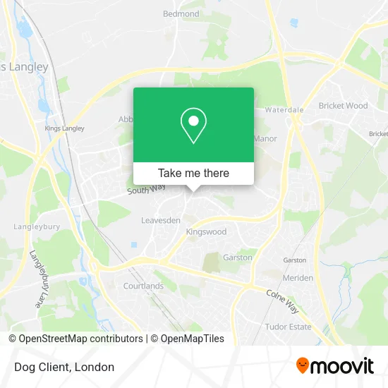 Dog Client map