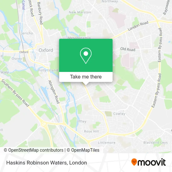 Haskins Robinson Waters map