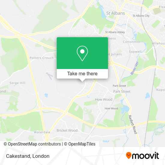 Cakestand map