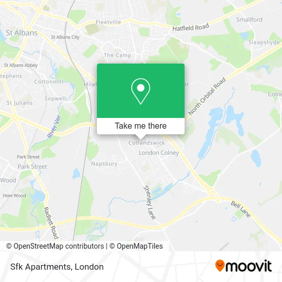 Sfk Apartments map