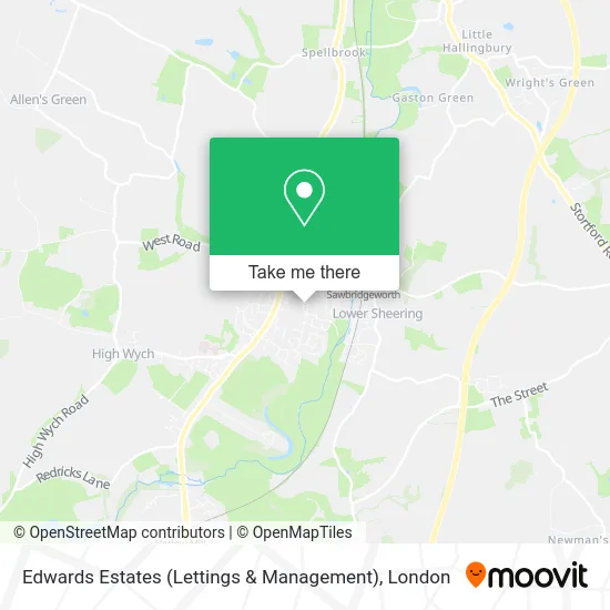 Edwards Estates (Lettings & Management) map