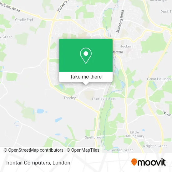 Irontail Computers map