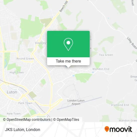 JKS Luton map