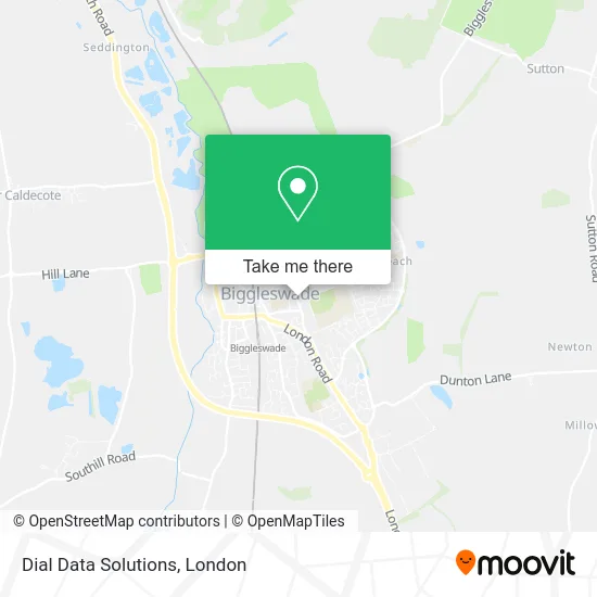 Dial Data Solutions map
