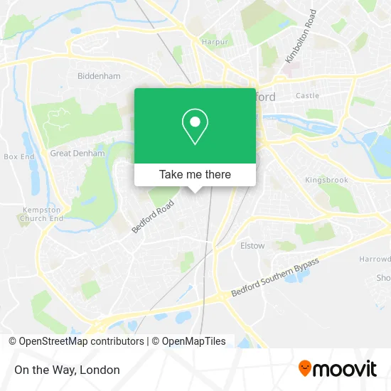 On the Way map