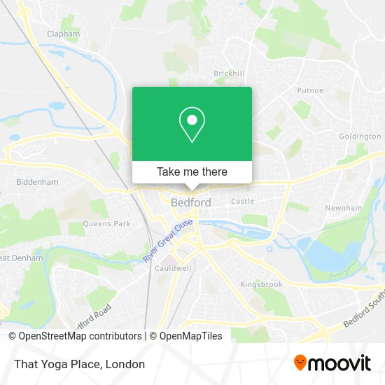 That Yoga Place map