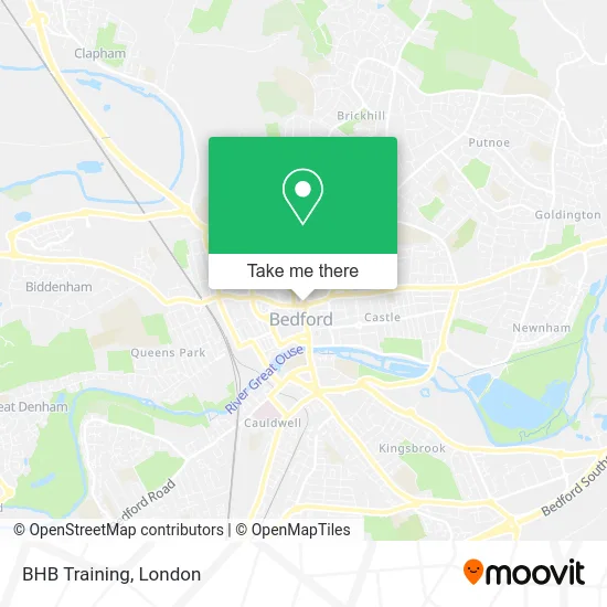 BHB Training map