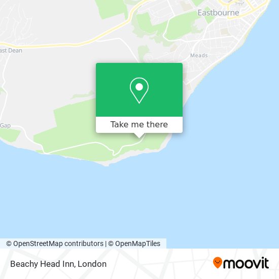 Beachy Head Inn map