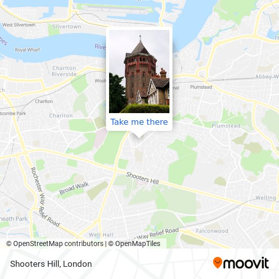 Shooters Hill map