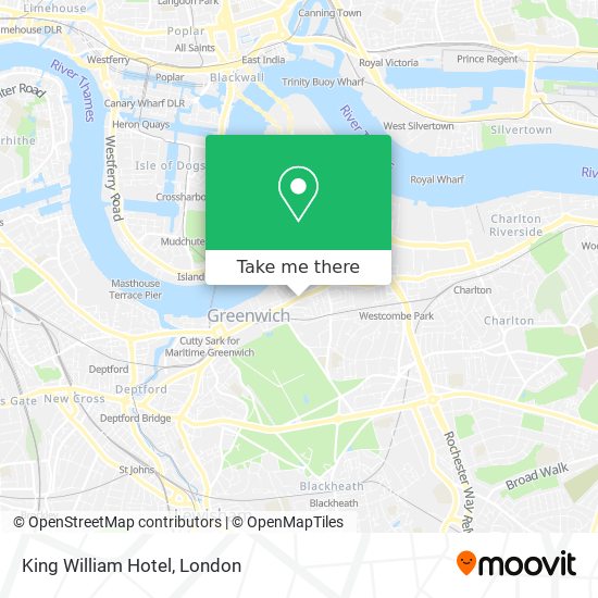 King William Hotel map