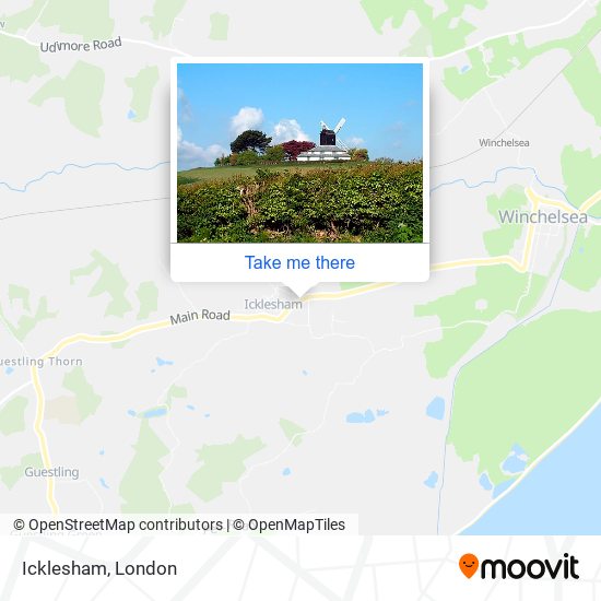 Icklesham map