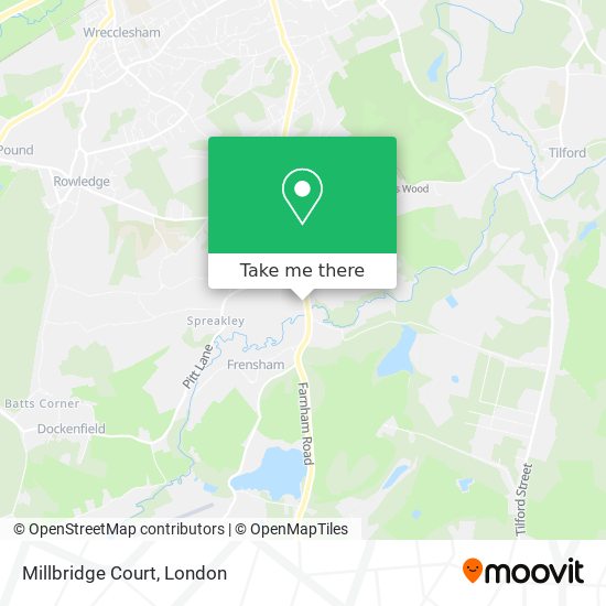 Millbridge Court map