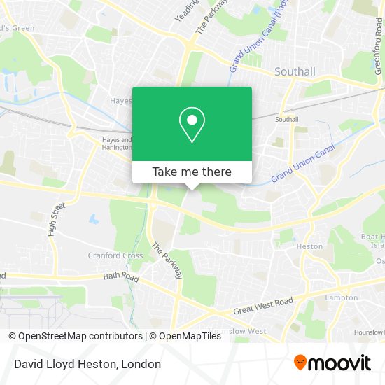 David Lloyd Heston map