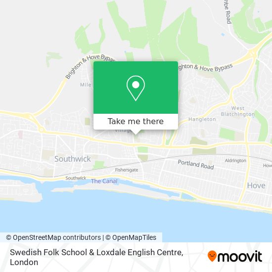 Swedish Folk School & Loxdale English Centre map