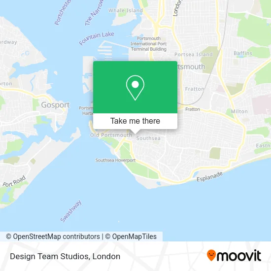Design Team Studios map