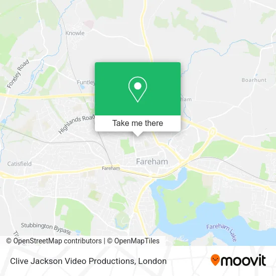 Clive Jackson Video Productions map