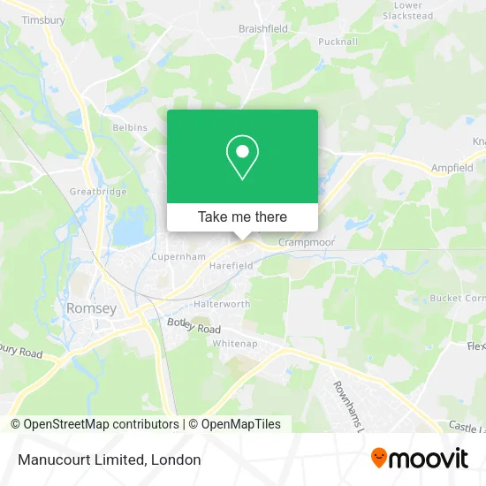 Manucourt Limited map
