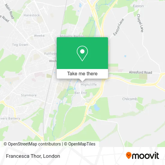 Francesca Thor map