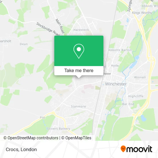 Crocs map