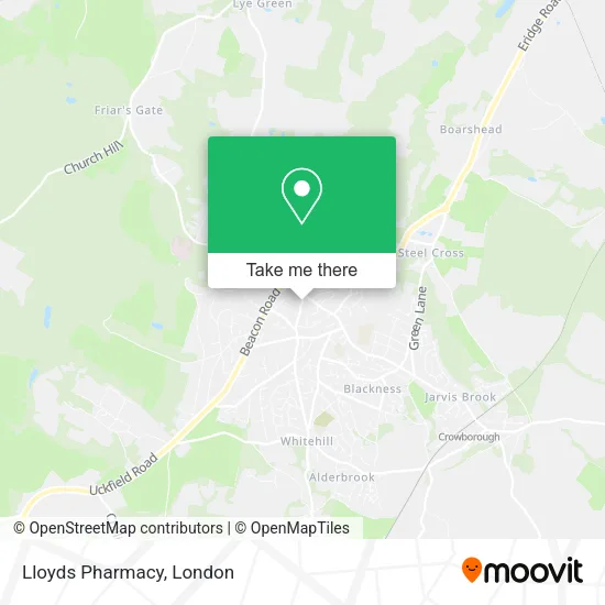 Lloyds Pharmacy map
